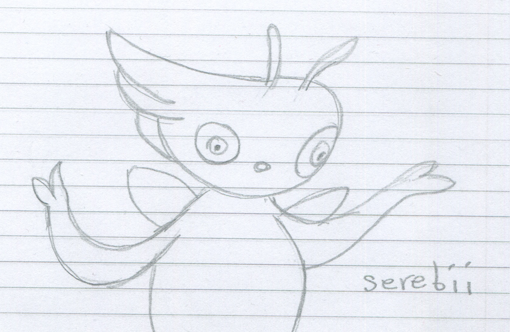 Gramma draws Pokémon