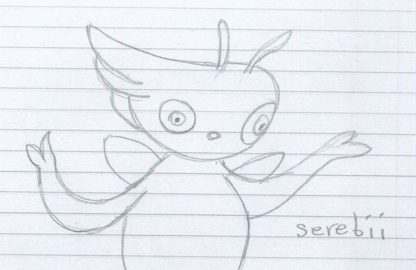 Gramma draws Pokémon